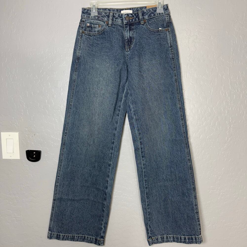 PacSun Women's Casey Low Rise Baggy Jeans Dark Indigo Tint Medium Indigo, 23